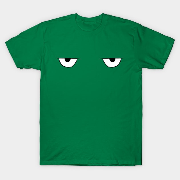 Cartoon Eyes - Sarcastic Face T-Shirt by TheWanderingFools